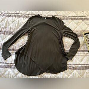 lululemon athletica Dark Green Long Sleeve